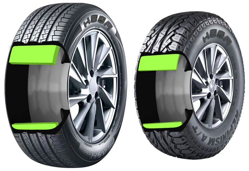 self-repair silent tire