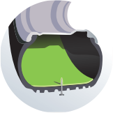 self-repair silent tire